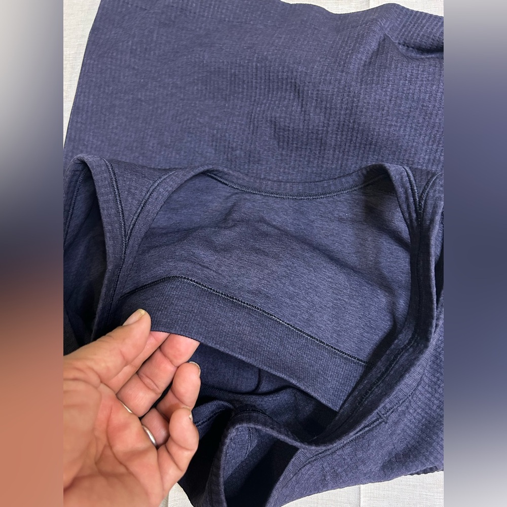 lululemon athletica navy Ribbed Tank Top - Picture 7 of 8